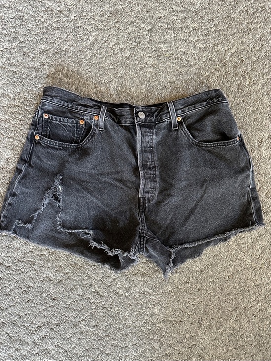 Levi's Pants - Levi’s Black Denim Cutoff Shorts